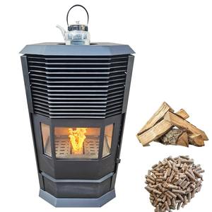 Poêle à granulés de bois à vendre Brûleur à granulés efficace Démarrage automatique Chauffage Combustible renouvelable Poêle à usage résidentiel et industriel - Product Image 1