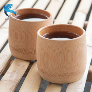 Tasses en bois de bambou durables pour maisons durables - Product Image 2