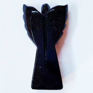 Pierre de guérison des anges de haute qualité Black Obsiden - Product Image 2