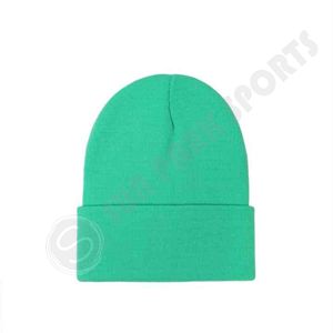 Bonnet d'hiver en tricot 100% coton garder au chaud bonnet tricoté pour couple unisexe avec logo personnalisé - Product Image 3