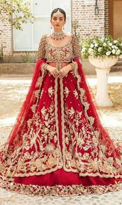 LATEST-DESIGNER OF HEAVY EMBROIDERY ON <b>BRIDAL</b> <b>JACKET</b> ,LEHENGA DRESS Embellished WITH CRYSTAL GLASS BEADS,STONE,DABKA work @ 2022 - Product Image 2