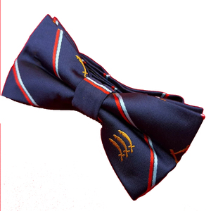 Microfibre personnalisé tissé carré boussole épée hommes broche rayé en gros bleu cravates maçonnique cou cravates Mason franc-maçon ronpex - Product Image 5