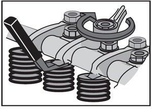 AllSupply Taiwán Herramientas para vehículos Reparación de automóviles Motor Jake Herramienta de calibre de freno - Product Image 2