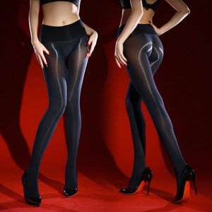 Collants noirs pour femmes <span class=keywords><strong>60</strong></span> deniers, effet velours brillant, semi-opaques, taille haute, sans couture - Product Image 1