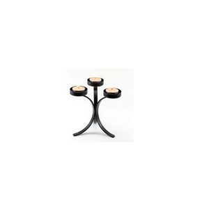 Haute vente fer métal 3-bougeoir support pour la décoration intérieure pour les fêtes de Noël - Product Image 1