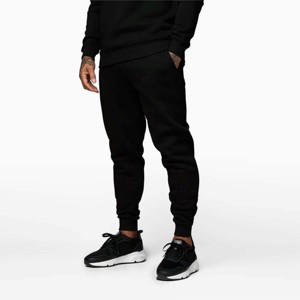 Conjunto Deportivo de Alta Calidad, Sudadera con Cremallera y Pantalones Deportivos de Felpa, con Logotipo Personalizado, Sudadera con Capucha y Cremallera, Pantalones Deportivos Acampanados, Chándal para Hombre - Product Image 2