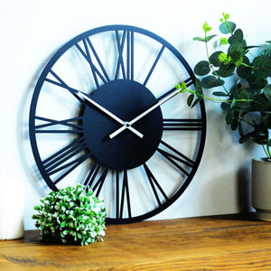 นาฬิกาแขวนผนังโลหะนาฬิกาติดผนังนักออกแบบสำหรับบ้านห้องนั่งเล่นห้องนอนห้องครัวสำนักงานห้องเด็กเคลื่อนไหวเงียบ65ซม. - Product Image 4