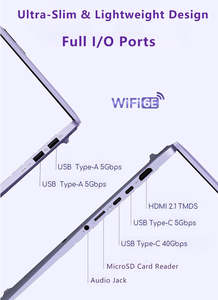 A S U S Adol A i r 14 O L E D Pantalla HDR 600 Pantalla AMD Ryzen 9 8945H 4,0 Ghz R a d e o n 780M GPU LPDDR5 Ram 1TB SSD - Product Image 2