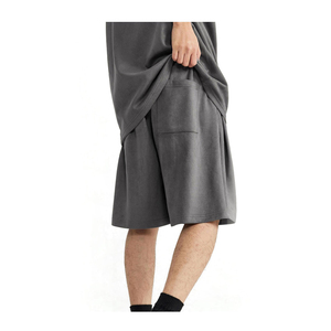 ชุดเสื้อยืดและกางเกงขาสั้นสำหรับผู้ชายชุดเสื้อยืดและกางเกงขาสั้นพิมพ์โลโก้เอง - Product Image 6