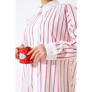 Camisa Dos Rayas Rojo - Product Image 3