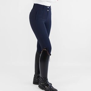 Pantalones ecuestres de mujer de alta calidad, agarre completo, ropa personalizada elegante a granel, pantalones de montar a caballo al por mayor - Product Image 6