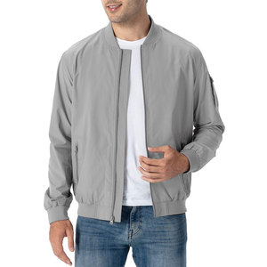 Blouson Bomber Homme Hiver Manches Longues Style Urbain Imperméable Toile Multicolore Écologique Respirant Logo Personnalisé - Product Image 3