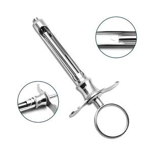 Instrumento médico con clip para Hemlock, jeringa de acero inoxidable para anestesia Dental, jeringa de aspiración Dental, instrumento al por mayor - Product Image 5