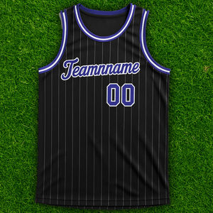 Maillots de basket-ball personnalisés avec logo, impression numérique par sublimation, couleur violette, vêtements de sport, ensembles, séchage rapide, unisexe, adulte - Product Image 1