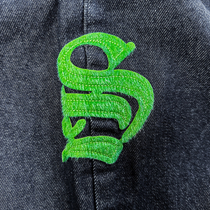 Pantalones vaqueros apilados para hombre, ropa informal estilo Hip Hop de algodón pesado, personalizados de fabricante - Product Image 6