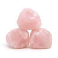 Nouveau design Cristal brut Parfumé Rose Facettes vives Exportateur d'usine Ocean Book Ready Tons mats Rose Pack unitaire Chine