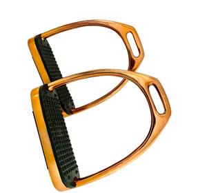 Étriers d'équitation pour adultes, coussin en caoutchouc en acier inoxydable, anti-dérapant, équestre, fabricant OEM d'usine - Product Image 2