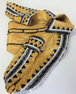 Chemises Western faites à la main Cowgirl Western Show Vestes Stretch Taffetas Tissu Dissimuler Zipper Show Shirt pour vêtements équestres - Product Image 1