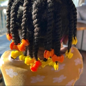 Accessorio per capelli con fermaglio a doppia faccia e doppio chiusura a scatto antiscivolo Yellow Daddy's Girl GaBBY Bows (10) - Product Image 3