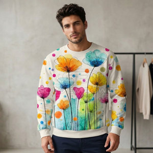 Sudadera Casual de Invierno para Hombre, Estampada, de Algodón, con Tela Suave y Agradable al Tacto, que Ofrece Calor, Comodidad y un Diseño Elegante - Product Image 3