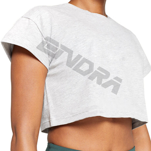 2022 Women's Cropped T-Shirts Designer Short Sleeve Crop <b>Tops</b> Essential Logo T-Shirts Eco-Friendly 100% Cotton Button Decoration - Product Image 4