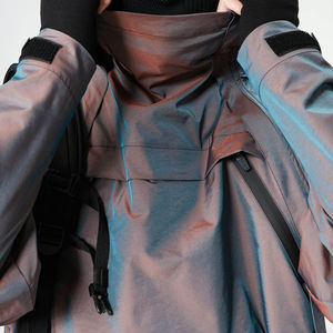 OEM ODM impermeable reflectante cortavientos impermeable pulóver chaquetas para senderismo ciclismo y correr chaqueta de lluvia 2025 - Product Image 4