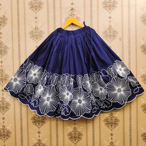 Shoryam Fashion - Lehenga Choli Étnico Azul Bordado para Niñas, Largo hasta el Suelo |   Productos de Primera Calidad, Nueva Llegada, Artículos Festivos para Fiestas - Product Image 4
