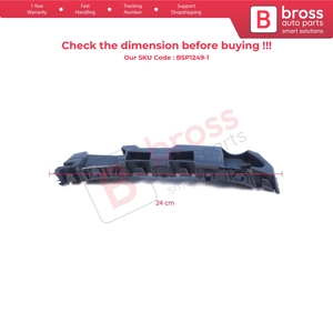 Soporte de Montaje para Parachoques Delantero Izquierdo BSP1249-1 para Logan Sandero Stepway MK2 Symbol MK3 Facelift 2017 en Adelante 631438295R - Product Image 5