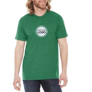 T-shirt unisexe Bella + Canvas 3001CVC, coupe élégante, tissu CVC, t-shirt homme uni, col rond, vert foncé - Product Image 6