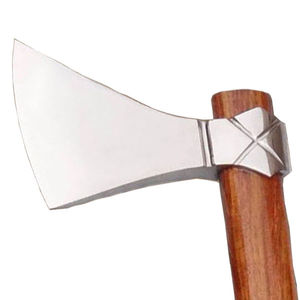 ขวานแยกที่ด้านหลังแบนแบบดั้งเดิมทำด้วยมือพร้อมใบมีดเหล็กปลอมสำหรับงานไม้การตั้งแคมป์ล่าสัตว์กลางแจ้งรับประกัน3ปี - Product Image 6