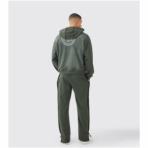 Pull à capuche surdimensionné pour homme Qualité supérieure Conception d'épaule tombante 100% Coton Brodé Perlé Techniques Haute Hiver - Product Image 5