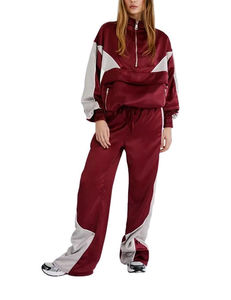 New Arrival Hooded Lightweight <b>Women</b> Windbreaker Tracksuits 100% Nylon Waterproof Drawstring High Quality Set - Product Image 4