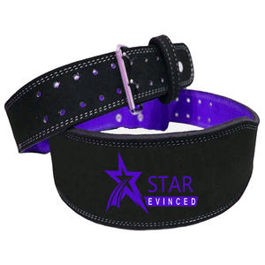 2025เข็มขัดหนังวัวคาดเอวสำหรับงานหนักความหนา10มม. มายิมฟิตเนสเพาะกายออกแบบโลโก้ได้ตามต้องการ - Product Image 5