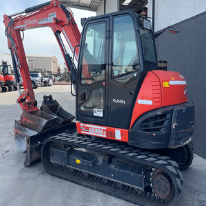 Mini excavatrice Premium 3.5 tonnes certifiée EPA Euro 5 pelle à usage agricole en stock livraison rapide moteur Kubota Type de chenille - Product Image 2