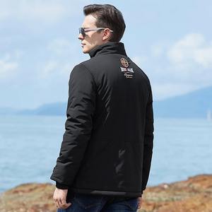 เสื้อแจ็กเก็ตผ้าฝ้ายหนาสำหรับผู้ชาย, เสื้อโค้ทผ้าคอตตอนแบบหลวมสำหรับใส่กลางแจ้ง - Product Image 3