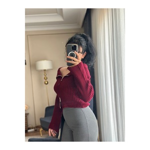 Suéter de punto con doble cremallera - Product Image 2