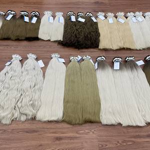 2025 vente chaude vietnamien Extensions de cheveux humains en vrac soyeux cheveux raides diverses couleurs cheveux en vrac pas de trame - Product Image 6