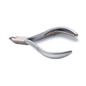 Pinzas para cutículas de uñas de acero inoxidable alemán de alta calidad de 3,5 \ ", cuchillas de resorte individuales extremadamente afiladas para manicura artística de uñas - Product Image 6