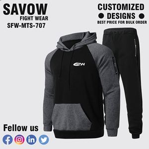 Survêtement Homme OEM/ODM Chaud, Tendance et Respirant pour le Sport en Extérieur – Ensemble de Jogging Épais pour la Course à Pied - Product Image 2