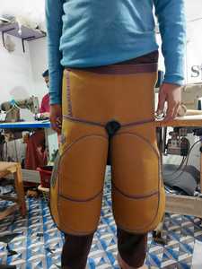 รองเท้าบูทสำหรับม้าคุณภาพพรีเมียมยอดนิยม พร้อมสายคาดพิมพ์ลาย อุปกรณ์ขี่ม้า ผู้ผลิต/ผู้ค้าส่งระดับพรีเมียมสำหรับการดูแลม้า - Product Image 5