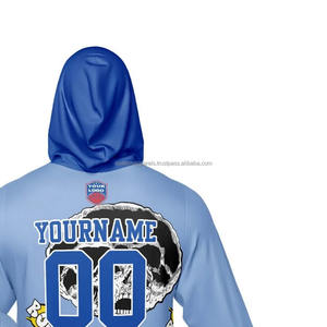 Sudadera con Capucha y Logotipo Bordado Personalizado para Hombre, Sudadera con Capucha de Alta Calidad de Marca Privada, Sudadera de Felpa 100% Algodón, Sudadera Lisa de Fábrica - Product Image 5