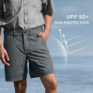 Pantalones cortos para correr de verano de estilo callejero para hombre, secado rápido, 100% algodón, transpirable, para playa, para deportes, ropa informal - Product Image 3