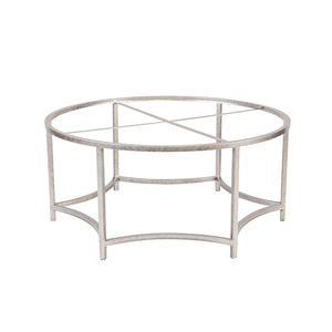 Table basse ronde avec base en fer et dessus en verre ou quartz Design élégant Structure durable Fabricant direct usine - Product Image 6