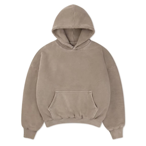 Wholesale Unisex Winter Heavyweight Casual Hoodies Customizable Logo & Colors Solid Pattern Dyed Breathable <b>Pullover</b> <b>for</b> <b>Men</b> - Product Image 6