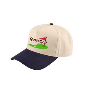 Casquette de golf personnalisée résistante à l'eau, bicolore, 5 panneaux, avec logo imprimé, fermeture snapback, pour un branding unique, vente en gros - Product Image 4