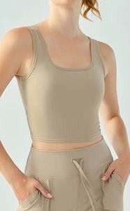 Camisetas sin mangas de entrenamiento para mujer, camisetas sin mangas para gimnasio, camisetas atléticas para Yoga, camiseta para Yoga - Product Image 2