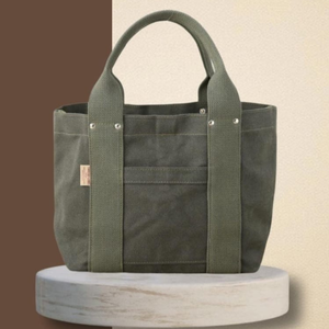 Womens Canvas Tote Bags OEM Premium Fashion Tote with Rope Handles for <b>Ladies</b> Retail Collections and Global Bulk Import - Product Image 1