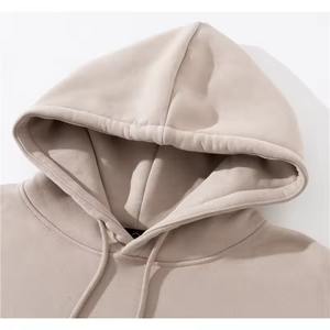 Sudadera con Capucha de Algodón de Primera Calidad 2026, Lisa, Sin Cordones, Corta, Personalizable, Holgada, Estilo Americano - Product Image 3