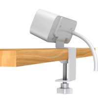 Penjualan Terbaik penjepit dipasang pelindung lonjakan listrik 2 Outlet dengan USBC PD65W furnitur kantor Strip daya