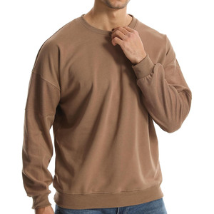 Vente en gros 2025 nouvelle conception imprimée hommes décontracté col rond sweat confortable à manches longues polaire porter sweat - Product Image 5